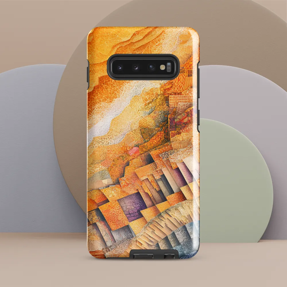 Waves of Warmth | Phone Case |  S10 Plus | Tough Case | Glossy