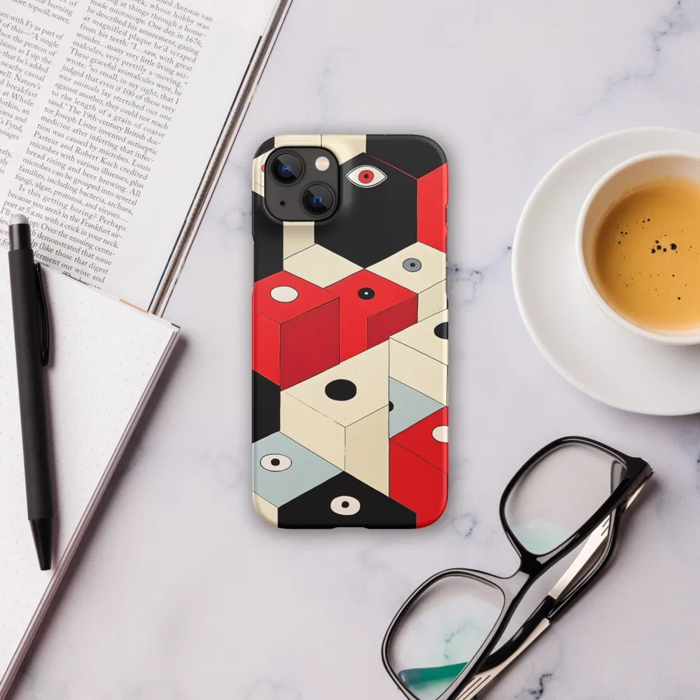 Dynamic Cubism | Phone Case |  14 Plus | Snap Case | Matte
