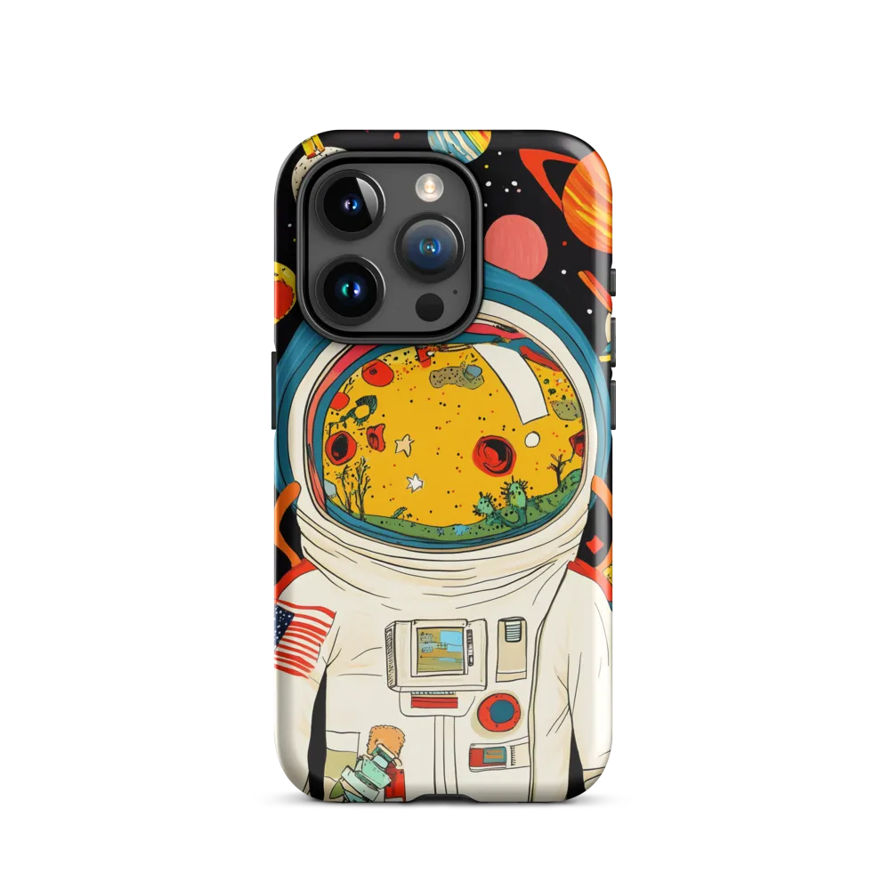 Cosmic Curiosity: Journey Within the Helmet
