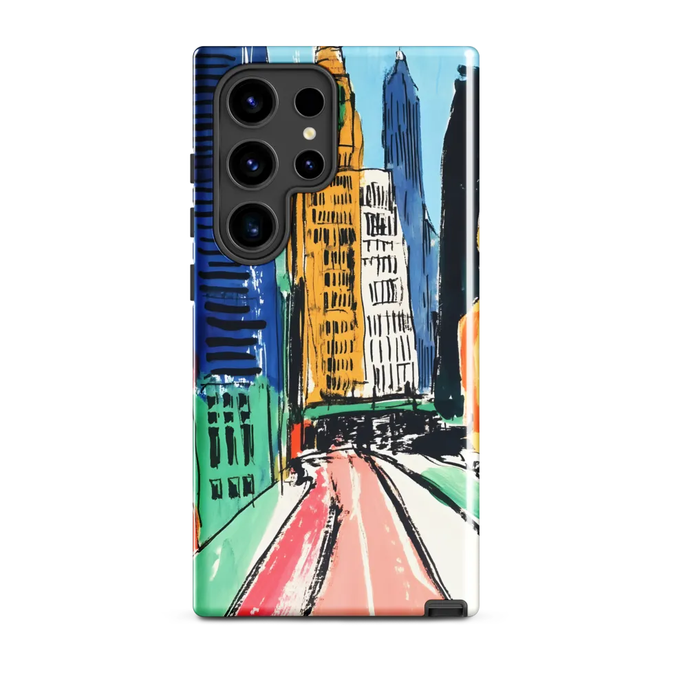 Urban Symphony in Color | Phone Case |  S24 Ultra | Tough Case | Glossy