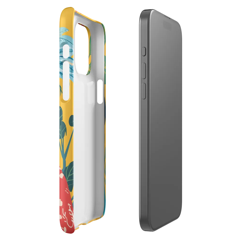 The Regal Parrot: A Celebration of Color | Phone Case |  15 Pro Max | Snap Case | Matte
