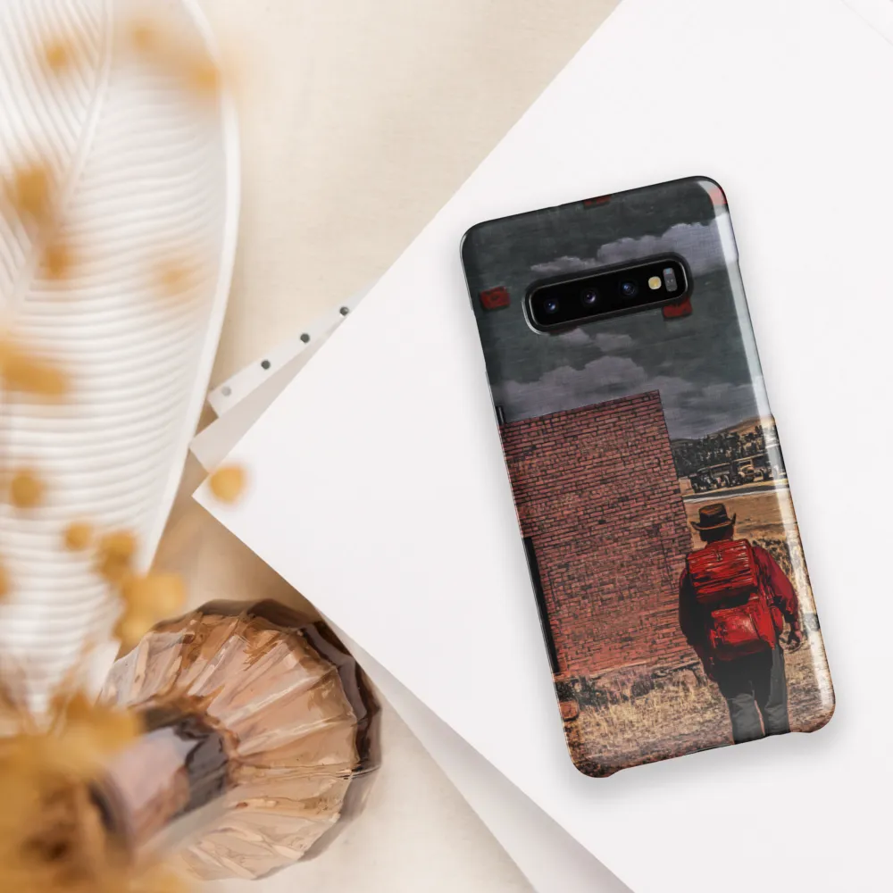 Journey Through a Surreal Landscape | Phone Case |  S10 Plus | Snap Case | Glossy