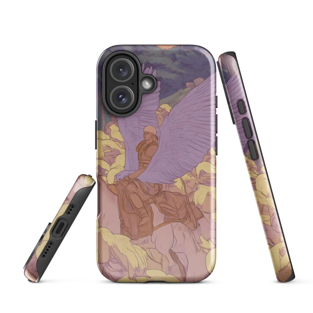 The Winged Guardian | Phone Case |  16 | Tough Case | Glossy