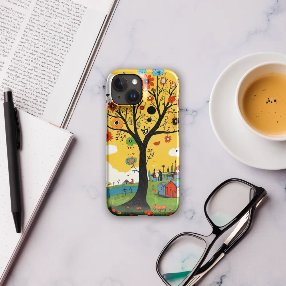 Whimsical Blooms of Life | Phone Case |  15 | Snap Case | Glossy