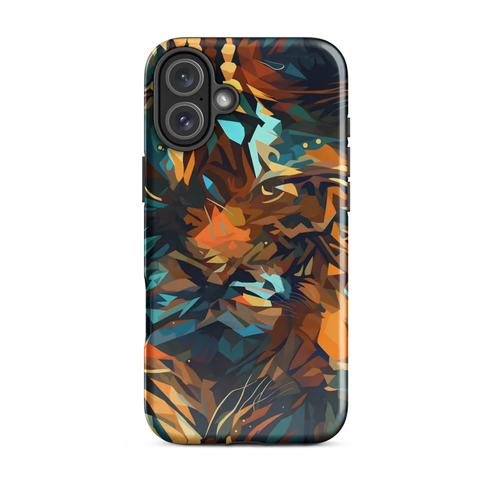 Wild Symphony: Abstract Tigers | Phone Case |  16 Plus | Tough Case | Glossy
