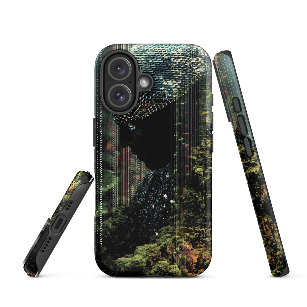 Digital Reverie: The Surreal Portrait of Nature | Phone Case