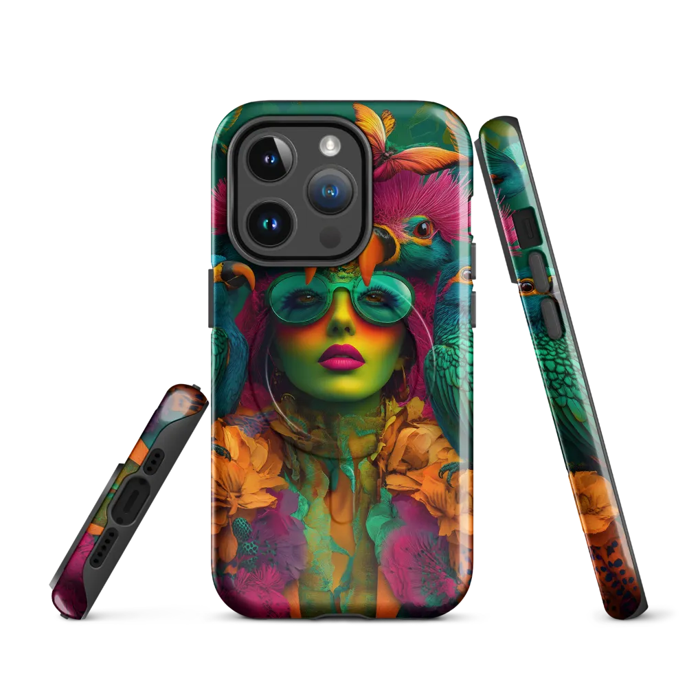Tropical Reverie | Phone Case |  14 Pro | MagSafe® Tough Case | Glossy