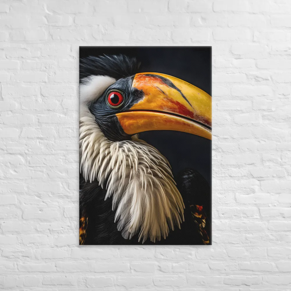 Majestic Hornbill Portrait