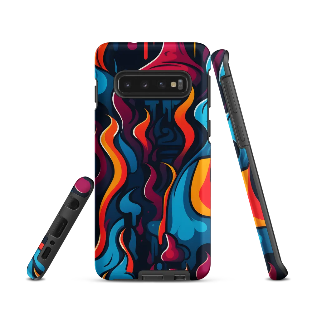 Fire and Strategy | Phone Case |  S10 | Tough Case | Matte