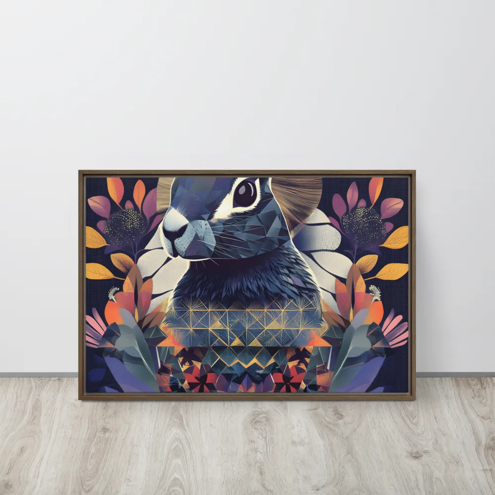 Ethereal Bunny: A Geometric Wonderland