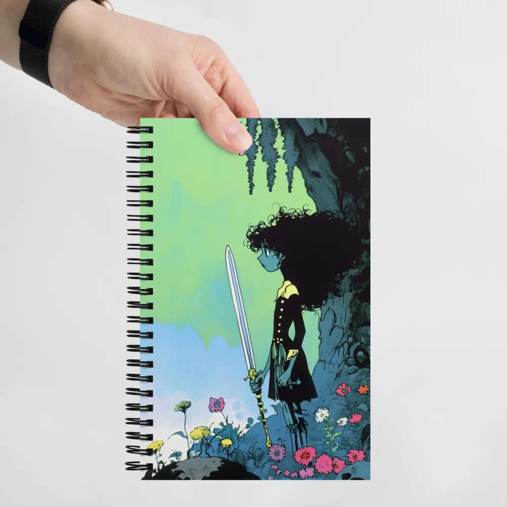 The Enchanted Blade | Spiral Notebook