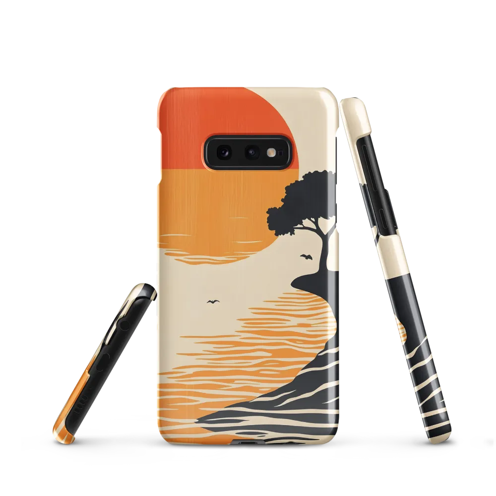 Serene Sunset | Phone Case |  S10e | Snap Case | Glossy