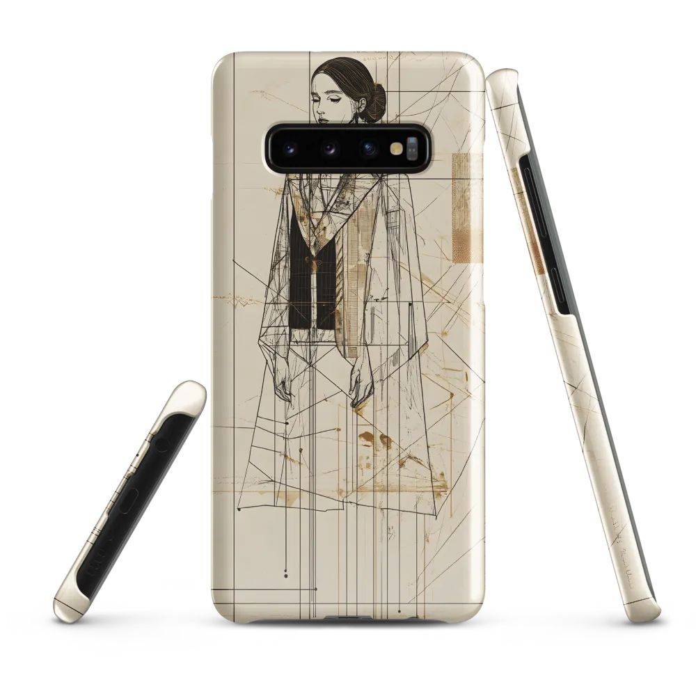 Elegance in Lines | Phone Case |  S10 Plus | Snap Case | Glossy