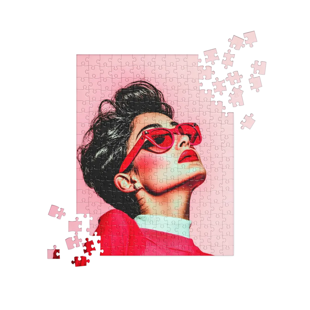 Striking Confidence in Red | Jigsaw Puzzle | 252 pieces