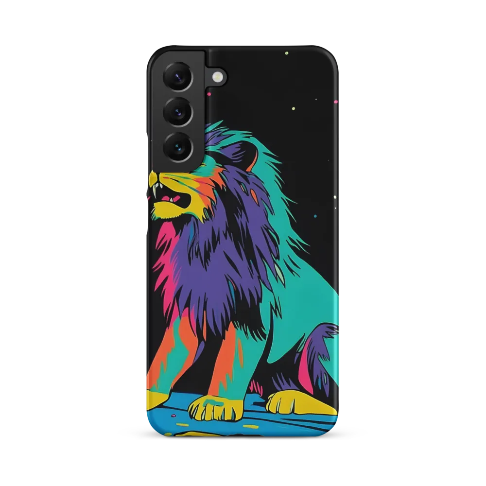Roaring Colors: The Neon Lion