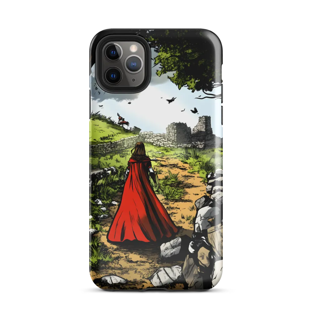 The Path to Ancient Ruins | Phone Case |  11 Pro Max | Tough Case | Glossy