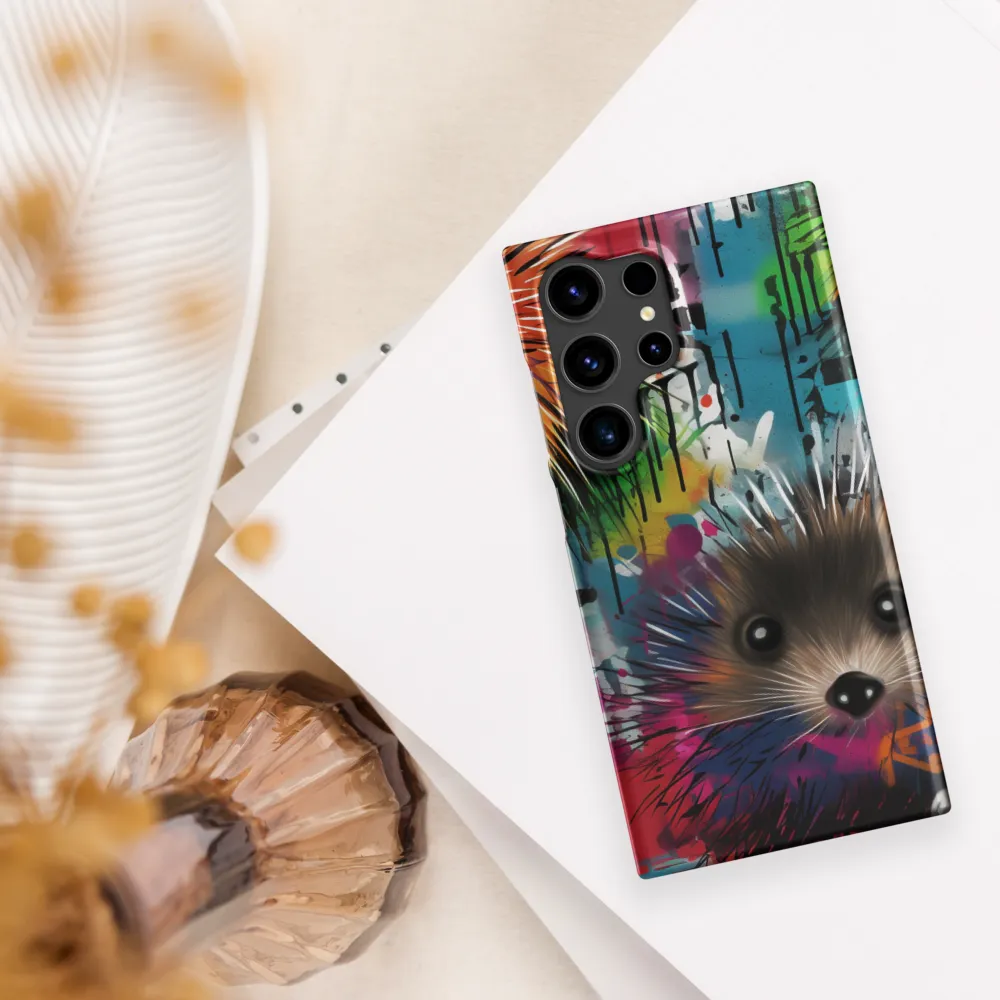 Whimsical Hedgehogs in a Kaleidoscopic Wonderland