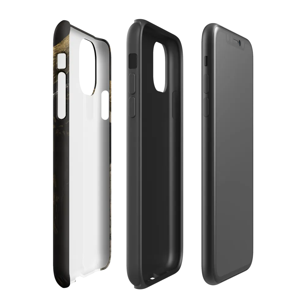 Majestic Bull: The Power in Black and Gold