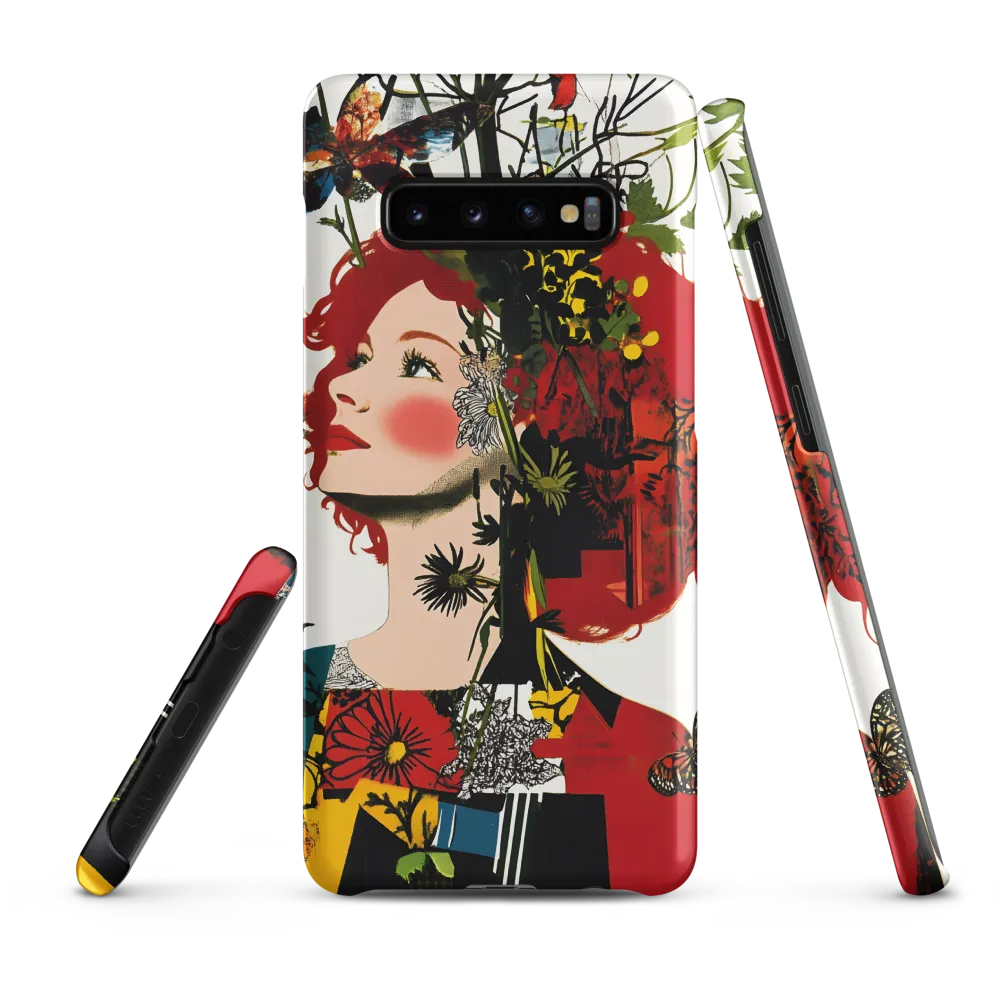 Floral Dreams | Phone Case |  S10 Plus | Snap Case | Matte