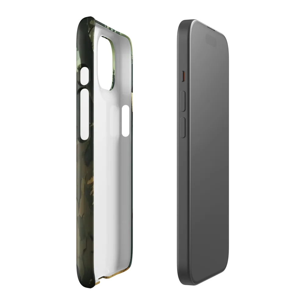 Contemplation at the Edge | Phone Case |  15 | Snap Case | Glossy