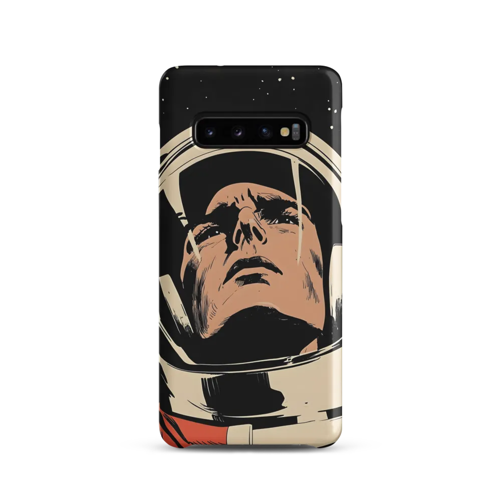 Gaze of the Astronaut | Phone Case |  S10 | Snap Case | Matte