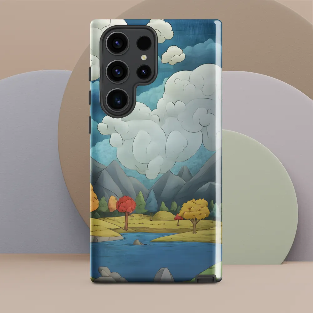 Whimsical Serenity: A Tranquil Landscape