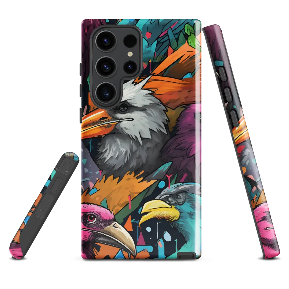 Avian Vortex: A Celebration of Color and Form