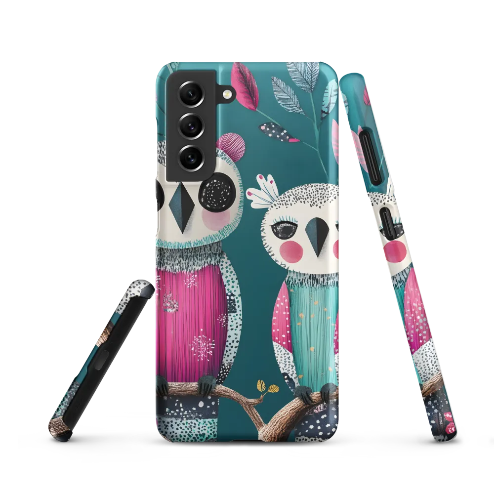 Whimsical Duo: A Celebration of Nature and Color