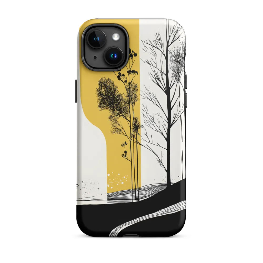 Grove on a Yellow Column