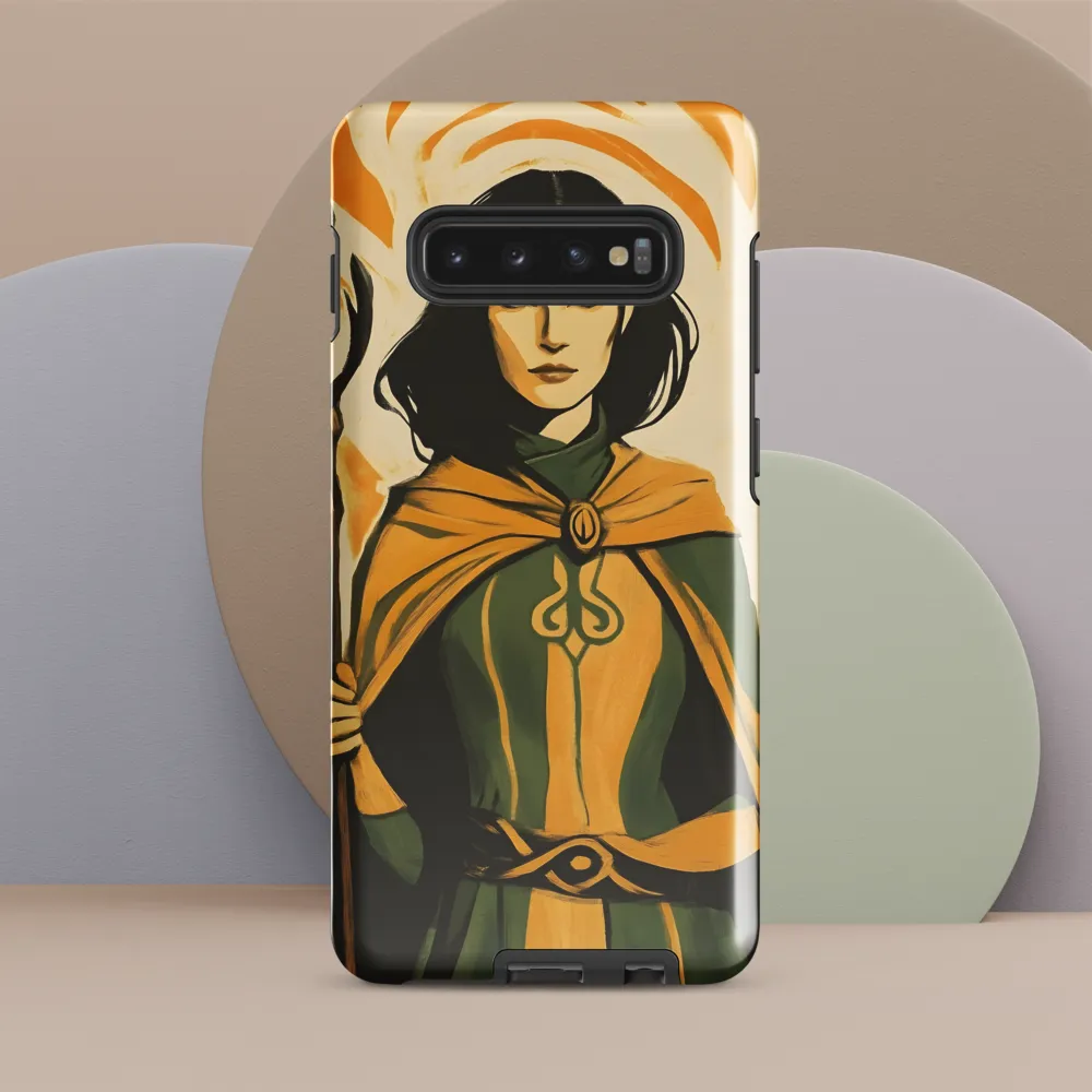 Sorceress of the Orange Realm | Phone Case |  S10 Plus | Tough Case | Glossy