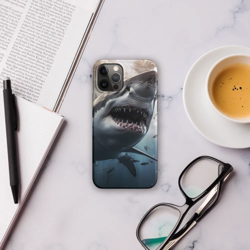 The Apex Predator: An Underwater Encounter | Phone Case |  12 Pro | Snap Case | Matte