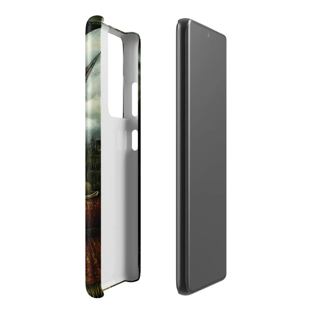 The Confrontation: Dragon vs. Wizard | Phone Case |  S21 Ultra | Snap Case | Matte