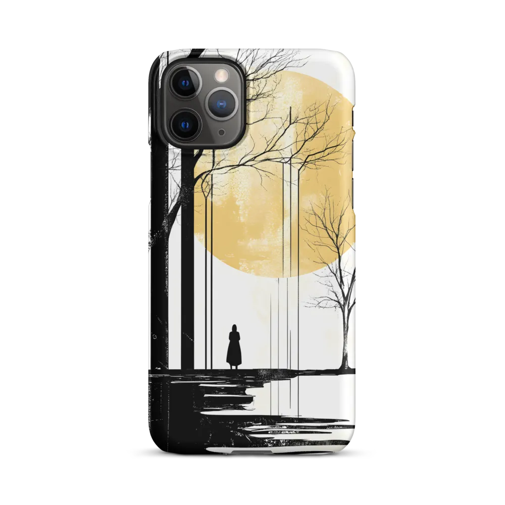 Solitude Under the Yellow Sun | Phone Case |  11 Pro | Snap Case | Matte