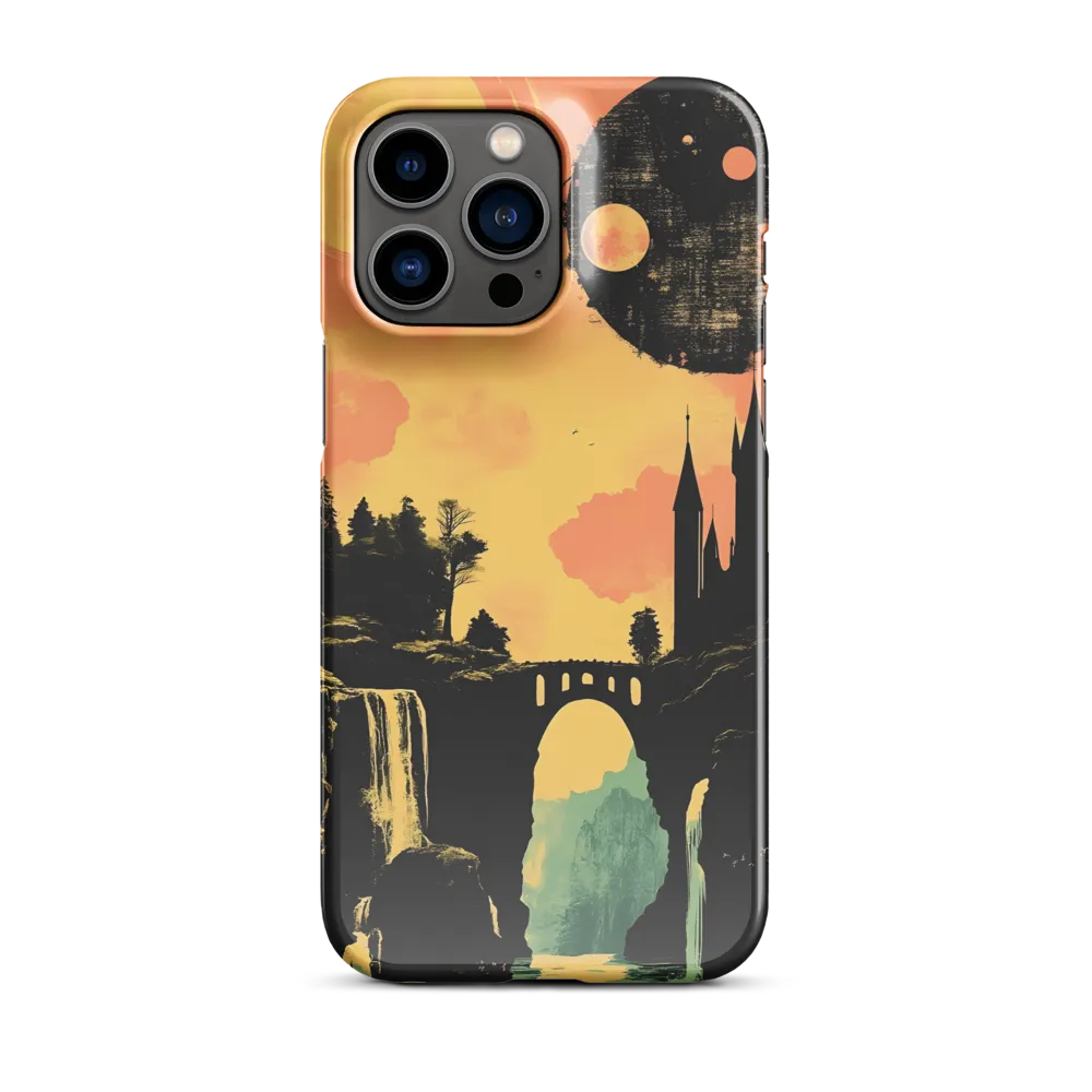 The Enchanted Bridge | Phone Case |  14 Pro Max | Snap Case | Glossy