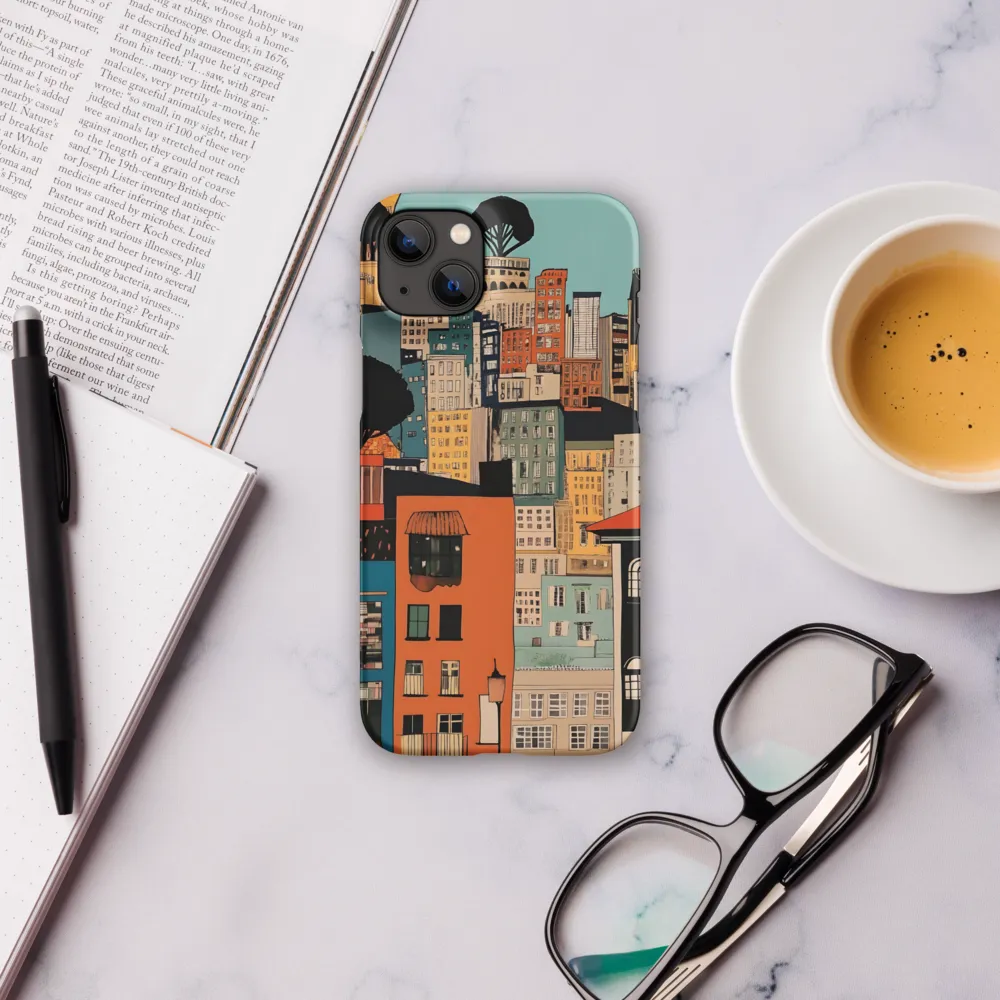 Urban Fusion: A Colorful Cityscape