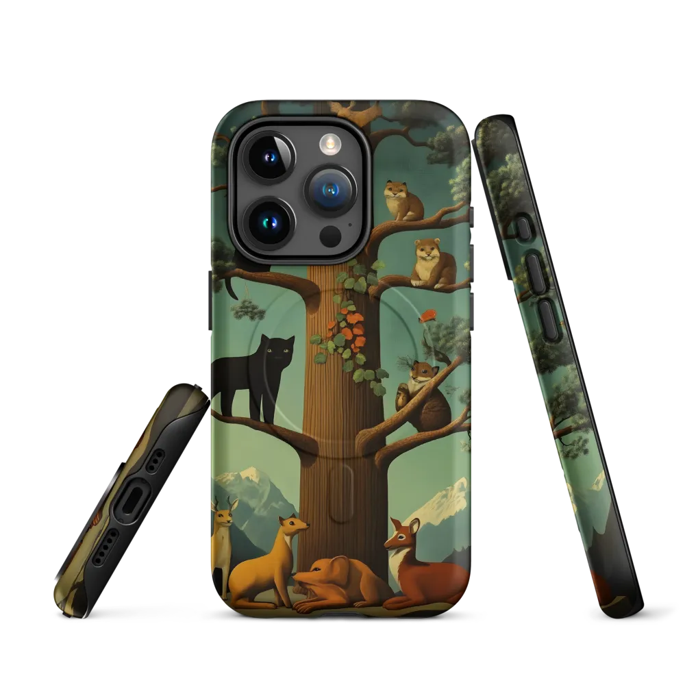 Harmony in the Canopy | Phone Case |  15 Pro | MagSafe® Tough Case | Matte