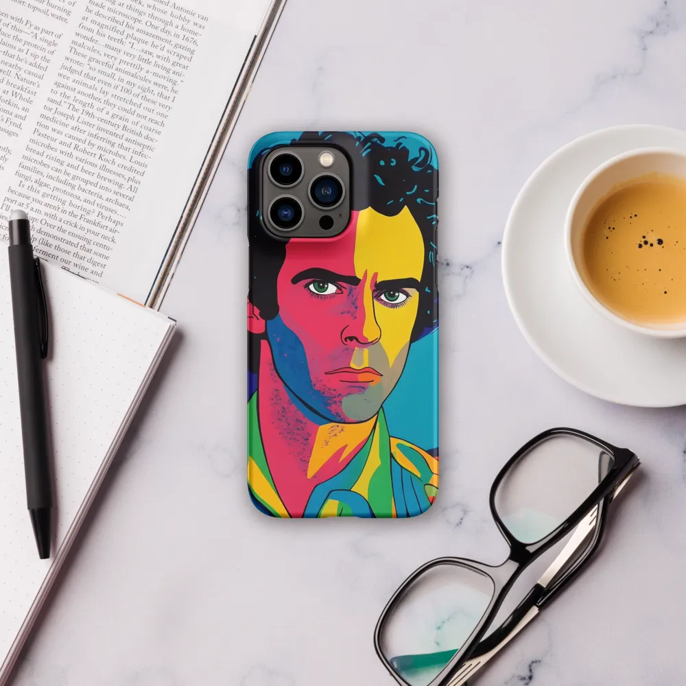 Electric Visage: A Portrait of Vibrance