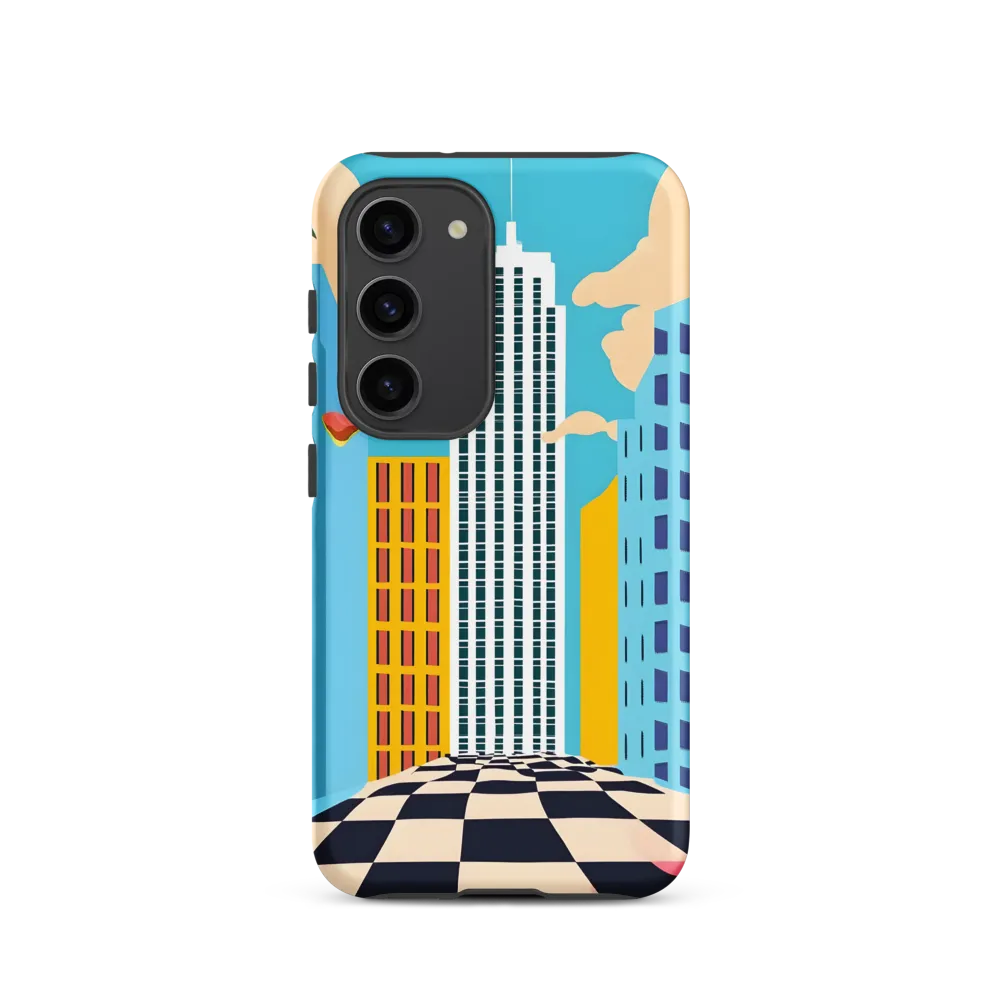 Vibrant Urban Dreamscape | Phone Case |  S23 | Tough Case | Matte