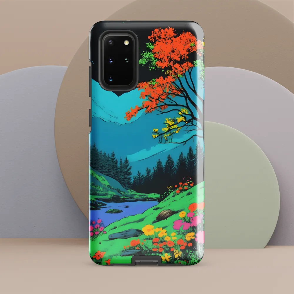 Neon Dreams: A Vibrant Landscape