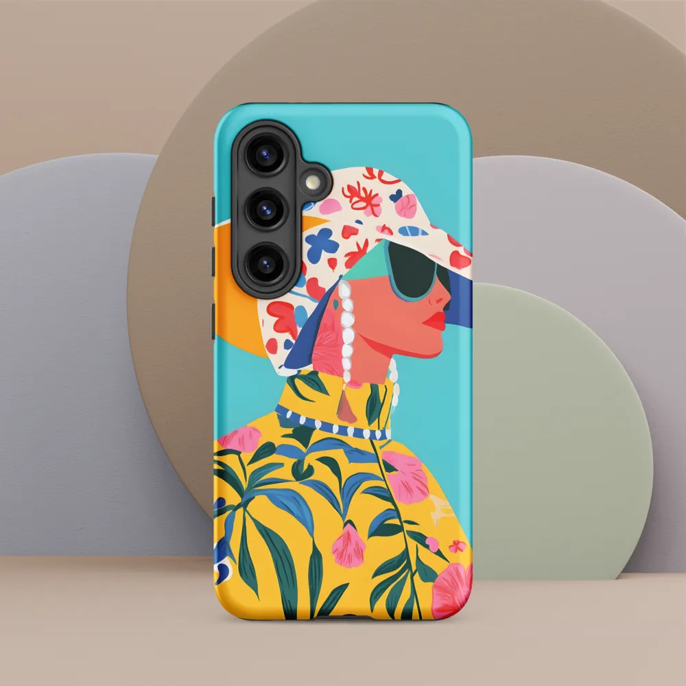 Tropical Confidence: A Fashion Portrait