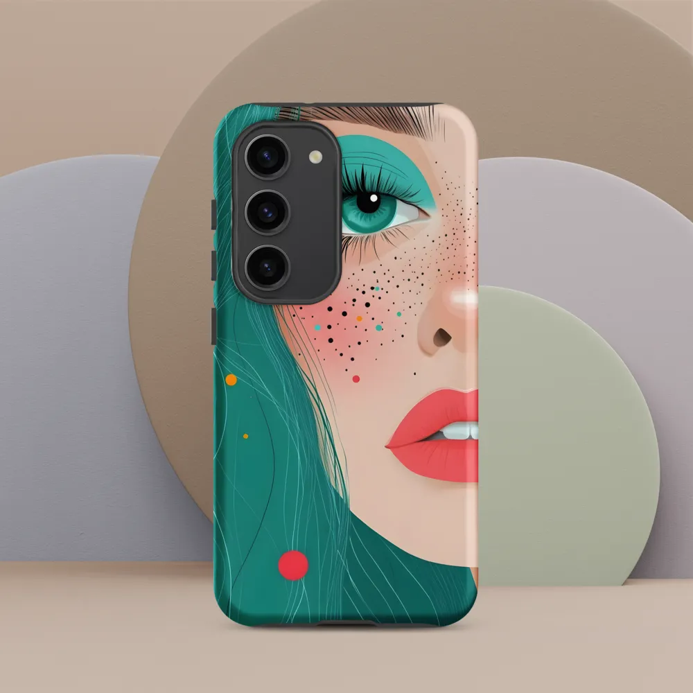 A Playful Portrait: Turquoise Temptation