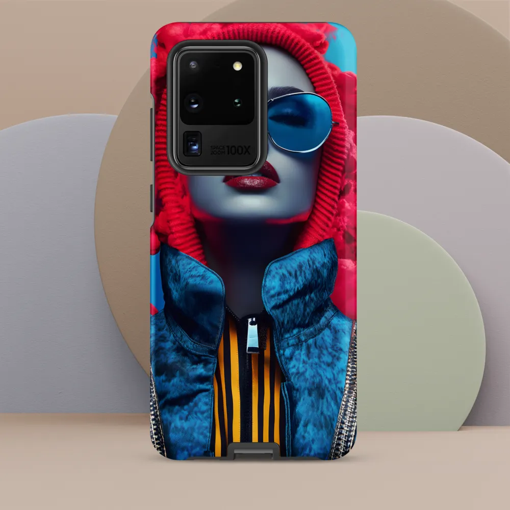Bold Elegance in Digital Fashion