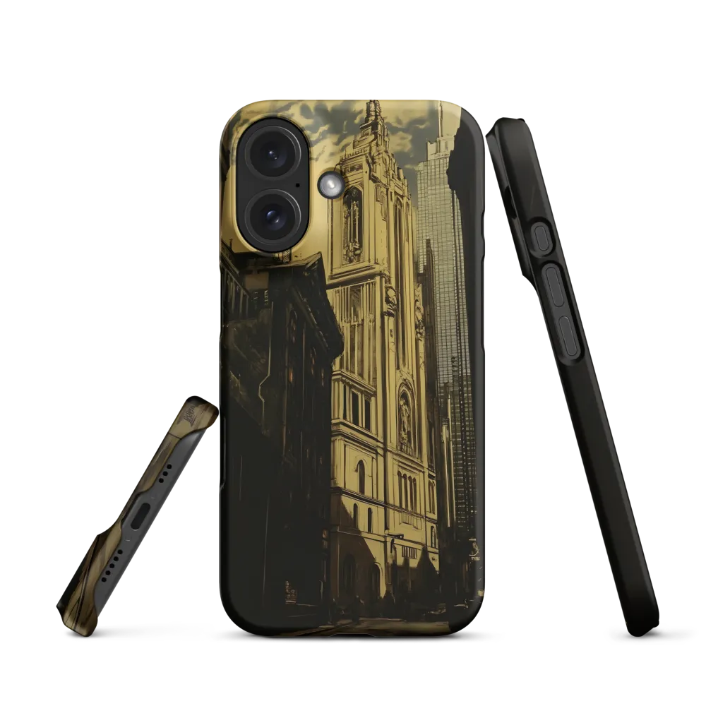 Nostalgic Urban Echoes | Phone Case |  16 | Snap Case | Matte