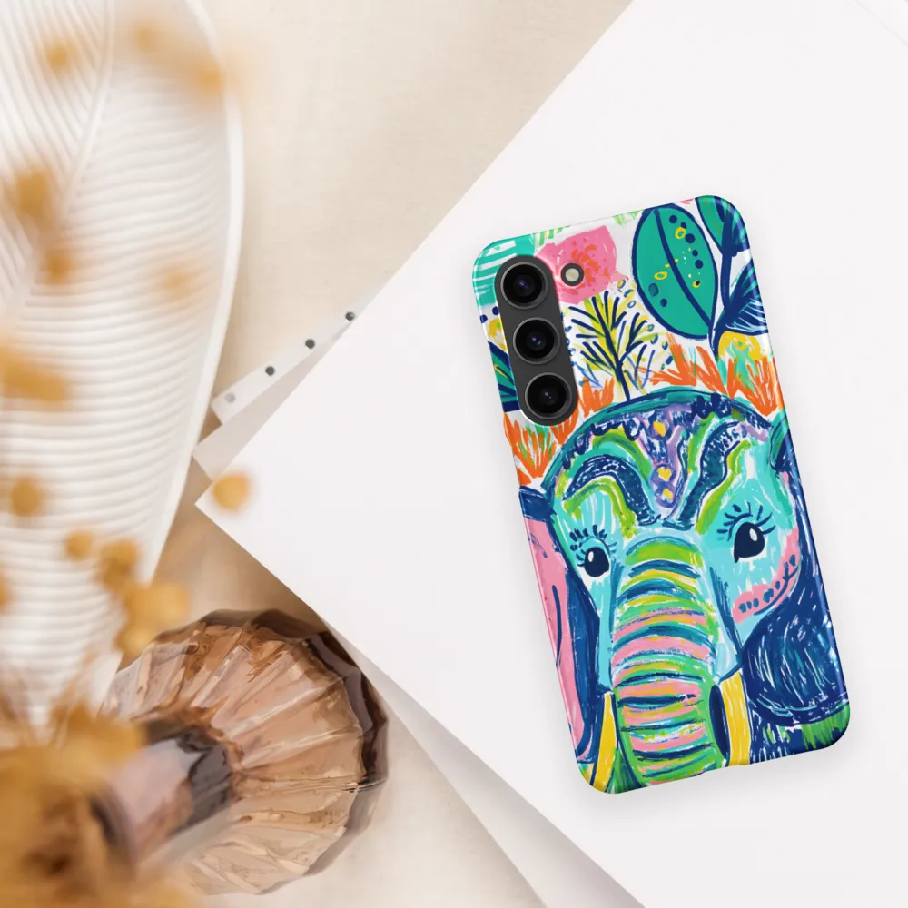Whimsical Elephant Portrait