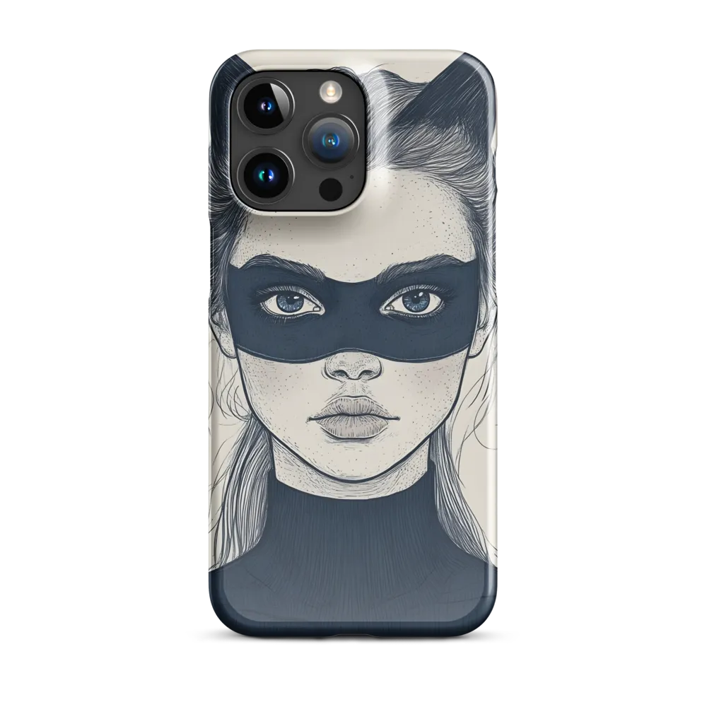 Whimsical Cat Girl | Phone Case |  15 Pro Max | Snap Case | Glossy