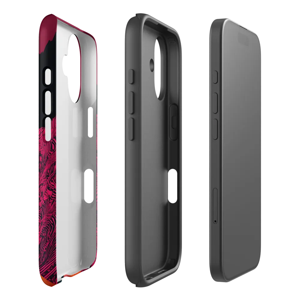 Journey Through the Vibrant Void | Phone Case |  16 | Tough Case | Matte