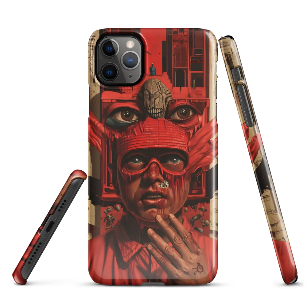 Urban Visions: The Watchful Eyes | Phone Case |  11 Pro Max | Snap Case | Glossy