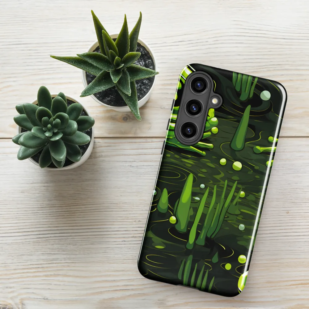 Green Harmony: Life Beneath the Surface