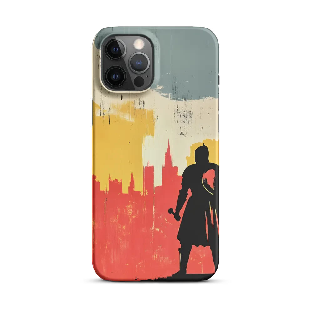 Hero in the Urban Dawn | Phone Case |  12 Pro Max | Snap Case | Matte