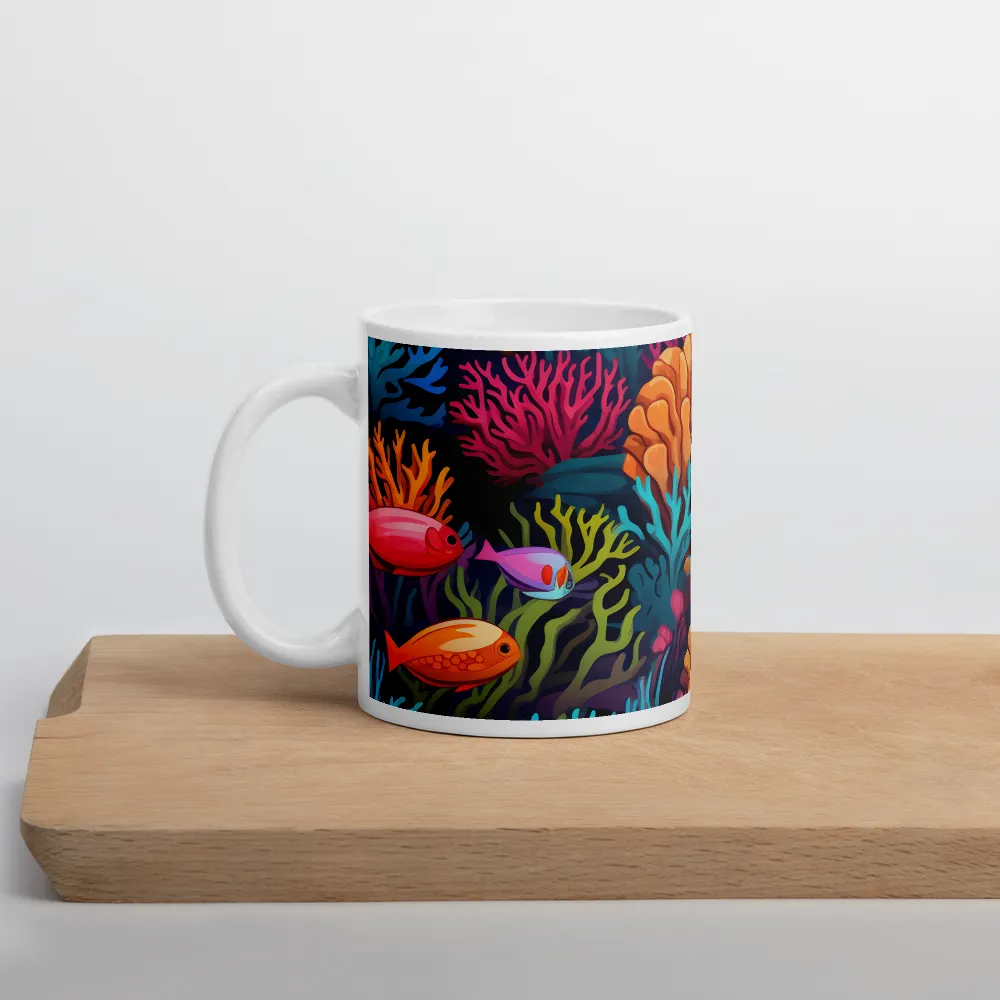 Underwater Harmony: A Coral Reef Wonderland | Mugs | Multiple Sizes & Colors